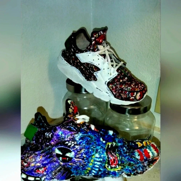 Copy-Custom Nike huaraches pokemon main image 13